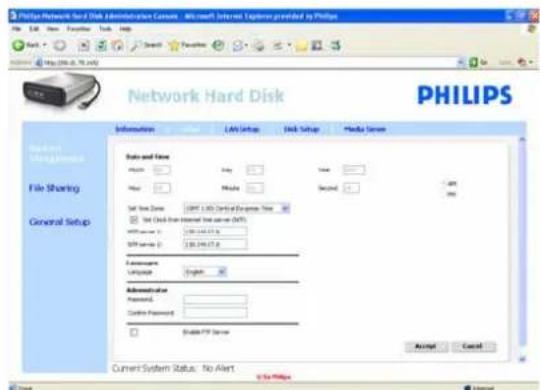 PHILIPS SPD8015 - Exploration du serveur NAS via Internet - Fonctionnement du serveur FTP - 2