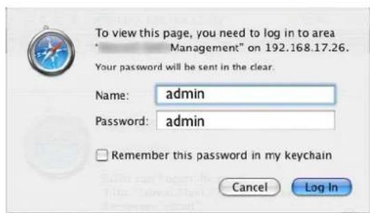 PHILIPS SPD8015 - Accès à la console d'administration (Mac Apple) - 7