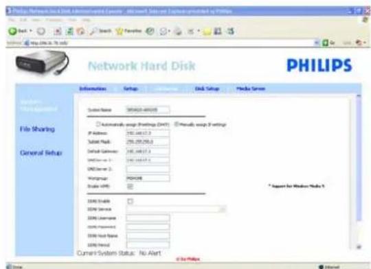 PHILIPS SPD8015 - Exploration du serveur NAS via Internet - Fonctionnement du serveur FTP - 4