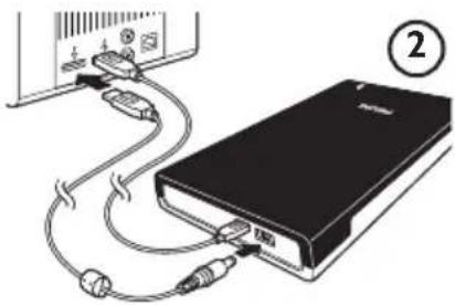 PHILIPS SPE2015 - ¿Có como conectar este disco duro externo en su sistemas? - 2