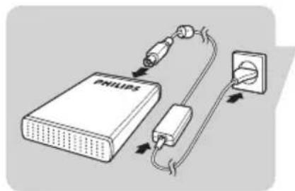 PHILIPS SPD3091 - Guida al collegamento - 1