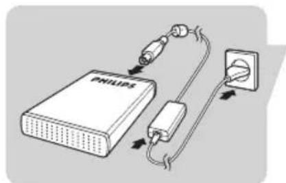 PHILIPS SPD3051 - Guida al collegamento - 1