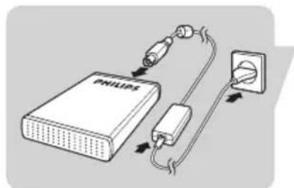 PHILIPS SPD3021 - Raccordement - 1