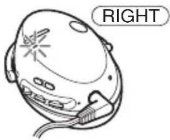 SONY DRBT50 - Make sure that indicator (red) lights up while charging. - 1