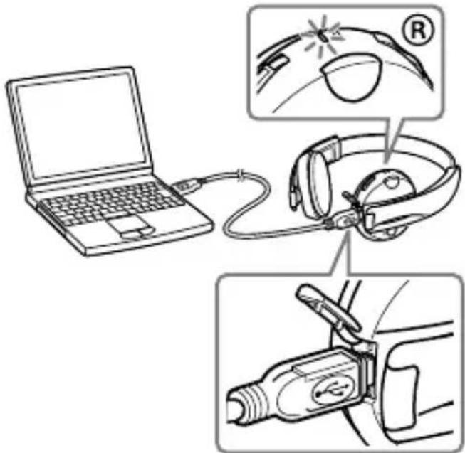 SONY DRBT101 - Mise en charge de l'ordinateil - 1