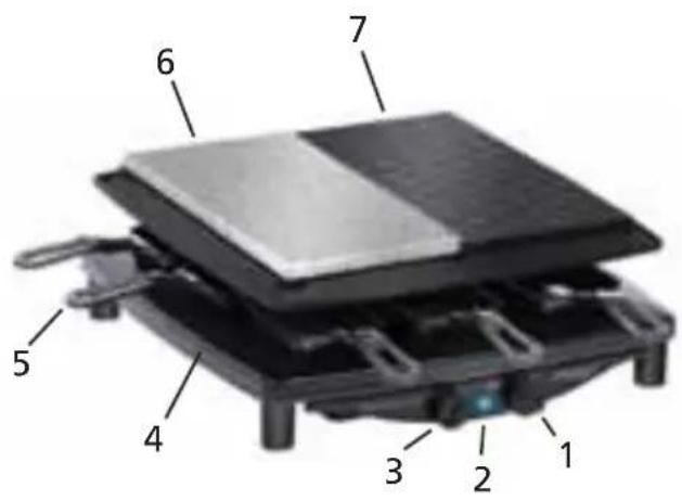 STEBA RC 4 deluxe - Enamelled steel casting pan (Art.-Nr. 99.44.00): - 1