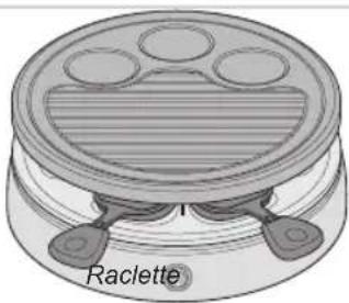 BESTRON AYX601 - FUNZIONAMENTO - Preparazione di grilgliate e raclette - 1