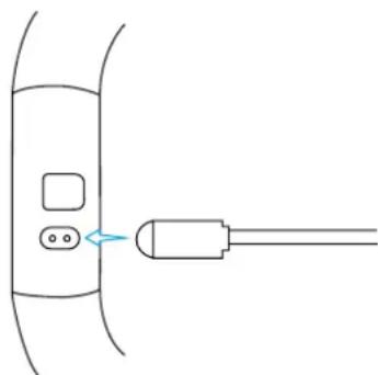 WIKO WiMate Smartband - Carregar o aparelho. - 1