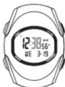 Sportline Solo 925 - EINSTELLEN VON UHRZEIT UND DATUM - 1