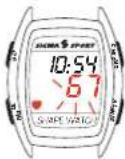SIGMA Shape Watch - Advertencia - 2