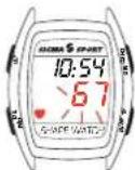 SIGMA Shape Watch - Indicazione - 2