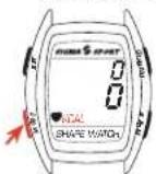 SIGMA Shape Watch - Dateneingabe für die Kalorienberechnung - 1
