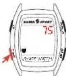 SIGMA Shape Watch - Dateneingabe für die Kalorienberechnung - 6