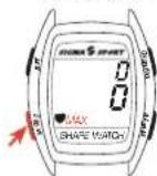 SIGMA Shape Watch - Einstellen der Herzfrequenz-Grenzwerte - 1