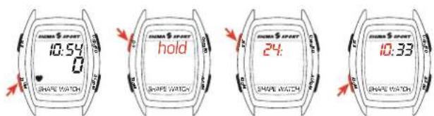 SIGMA Shape Watch - Uhrzeit - 1
