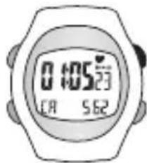 Sportline Solo 915 - BEDIENEN DES KALORIEN/TRAININGSTIMERS - 1