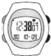 Sportline Solo 915 - EINSTELLEN VON UHRZEIT UND DATUM - 1