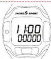SIGMA PC 3FT - Display of heart rate frequency 2.2 Training time [start, stop, reset] - 11
