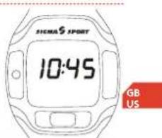 SIGMA PC 3FT - Display of heart rate frequency 2.2 Training time [start, stop, reset] - 6