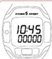 SIGMA PC 3FT - Visualizzazione della frequenza cardiaca 2.2 Tempo d'allenamento - 5