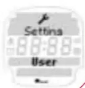 SIGMA Onyx Fit - GEBRUIKERSINSTELLINGEN [“SETTING USER”] - 1