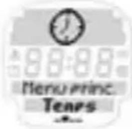 SIGMA Onyx Fit - MENU PRINCIPAL TEMPS - 1