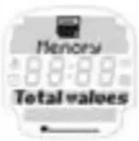 SIGMA Onyx Fit - TOTAALWAARDEN GEHEUGEN ("TOTAL VALUES") - 1