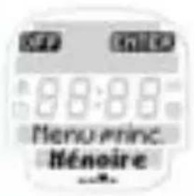 SIGMA Onyx Fit - MENU PRINCIPAL MéMOIRE - 1