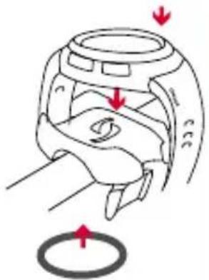 SIGMA Onyx Fit - FIXING THE CHEST BELT/HANDLEBAR HOLDER - 3