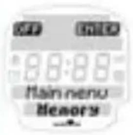 SIGMA Onyx Fit - MAIN MENU MEMORY - 1