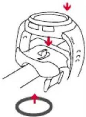 SIGMA Onyx Fit - COLOCAR EL TRANSMISOR PECTORAL / SUJETAR EL SOPORTE PARA EL MANILLAR - 3