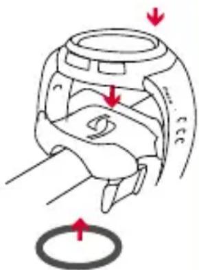 SIGMA Onyx Fit - MISE EN PLACE DE LA CEINTURE THORACIQUE / FIXATION DU SUPPORT SUR LE GUIDON - 3