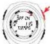 SIGMA Fit Watch - El menú Tiempo (TIME) - 3