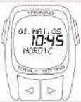 SIGMA Nordic Watch - SETTING (Eingabe) - 2