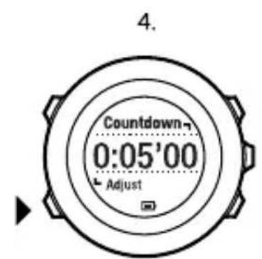 SUUNTO Ambit 2.5 - Compte à rebours - 4