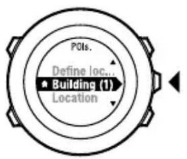 SUUNTO Ambit 2.5 - Suppression d'un point d'intérêt (POI) - 5