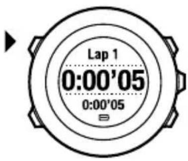 SUUNTO Ambit 2.5 - Utilisation du chronomètre - 2