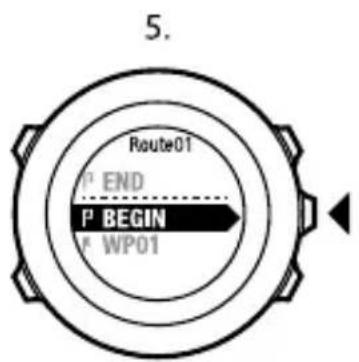 SUUNTO Ambit 2.5 - Navigation le long d'un itinéraire - 6