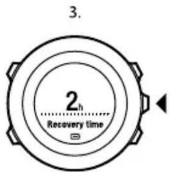 SUUNTO Ambit 2.5 - Temps de récapération - 3