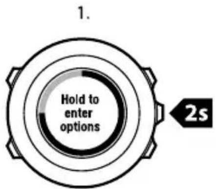 SUUNTO Ambit 2.5 - Utilisation du compteur d'intervalles - 1