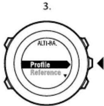 SUUNTO Ambit 2.5 - Définition de profils - 3