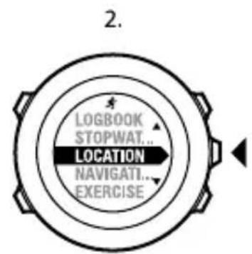 SUUNTO Ambit 2.5 - Vérification de la position - 2
