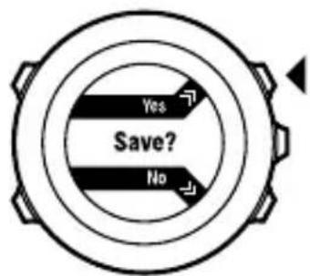 SUUNTO Ambit 2.5 - Ajout de votre position actuelle comme point d'intérêt (POI) - 8