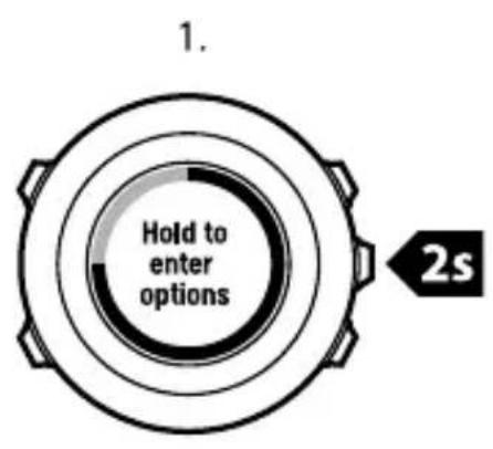 SUUNTO Ambit 2.5 - Navigation pendant un exercice - 1