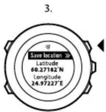 SUUNTO Ambit 2.5 - Vérification de la position - 3