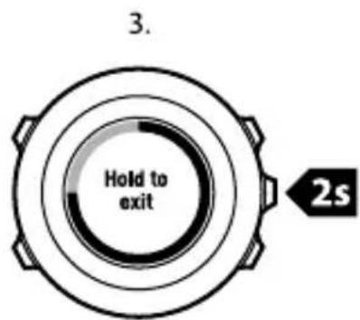 SUUNTO Ambit 2.5 - Paramétrage de la date - 3