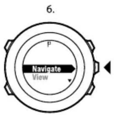 SUUNTO Ambit 2.5 - Navigation le long d'un itinéraire - 7