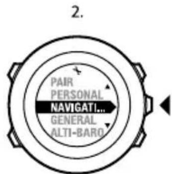 SUUNTO Ambit 2.5 - Navigation le long d'un itinéraire - 19
