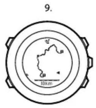 SUUNTO Ambit 2.5 - Navigation le long d'un itinéraire - 10