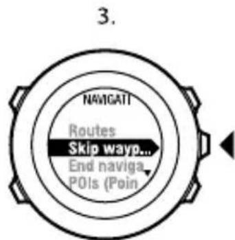 SUUNTO Ambit 2.5 - Navigation le long d'un itinéraire - 20